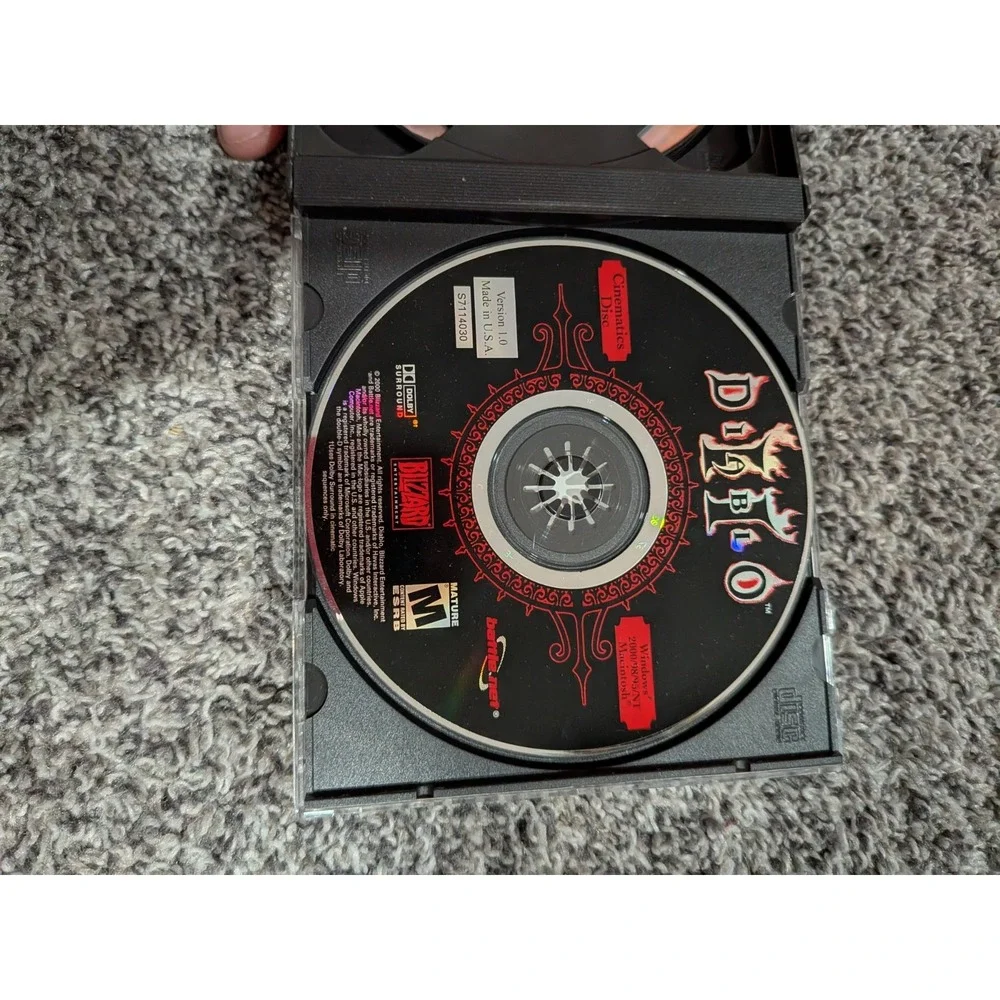 Diablo II (PC) Blizzard Entertainment - 3 Discs‎